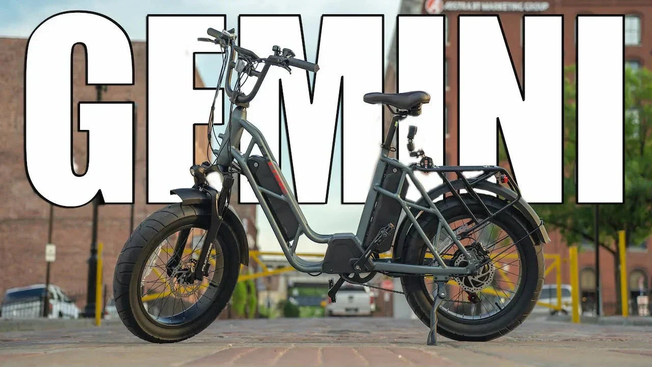 Fucare Gemini Step-Thru Electric Cargo Bike: Rear-Drive Power for Longer Hauls