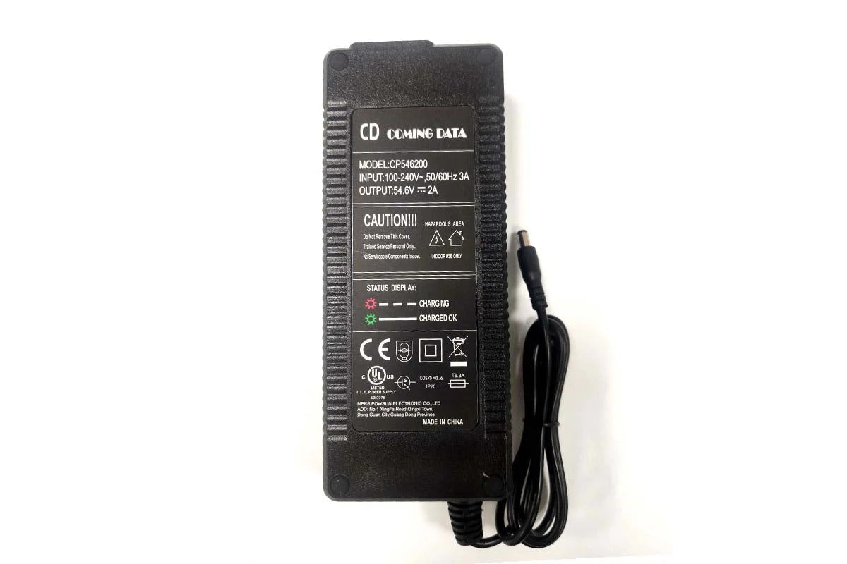 Emoko 52V Charger for C93/C91 Electric Bike | Fast & Safe Battery Charging