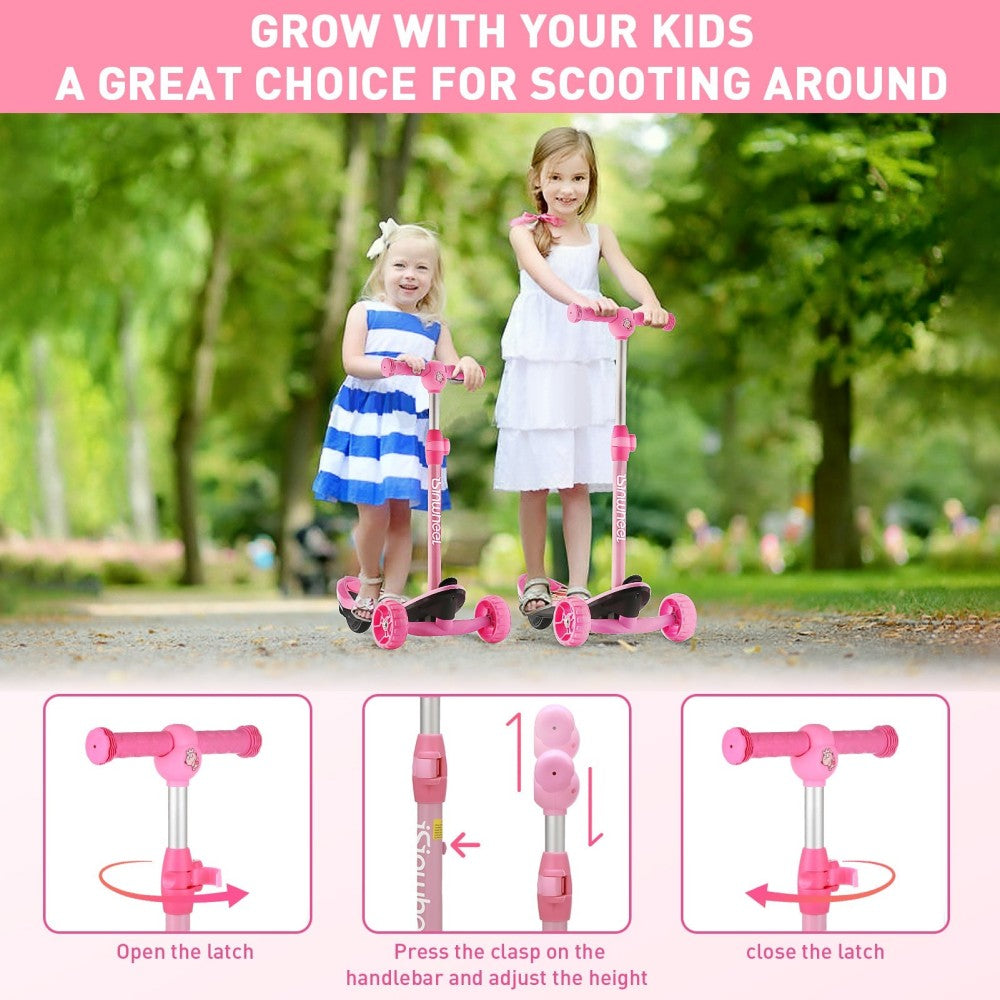 ISINWHEEL Mini Pro Kids 3 Wheel Electric Scooter 60W Motor 12.8-14.6V 5Ah Battery (2 IN 1 Design)