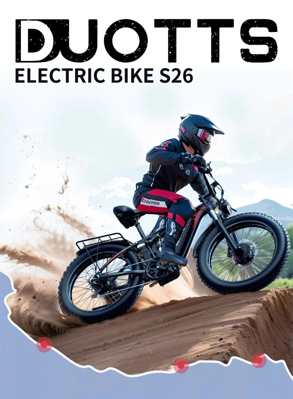 Riding the DUOTT S26 Long-Distance E-Bike on an Endless Journey of Exploration