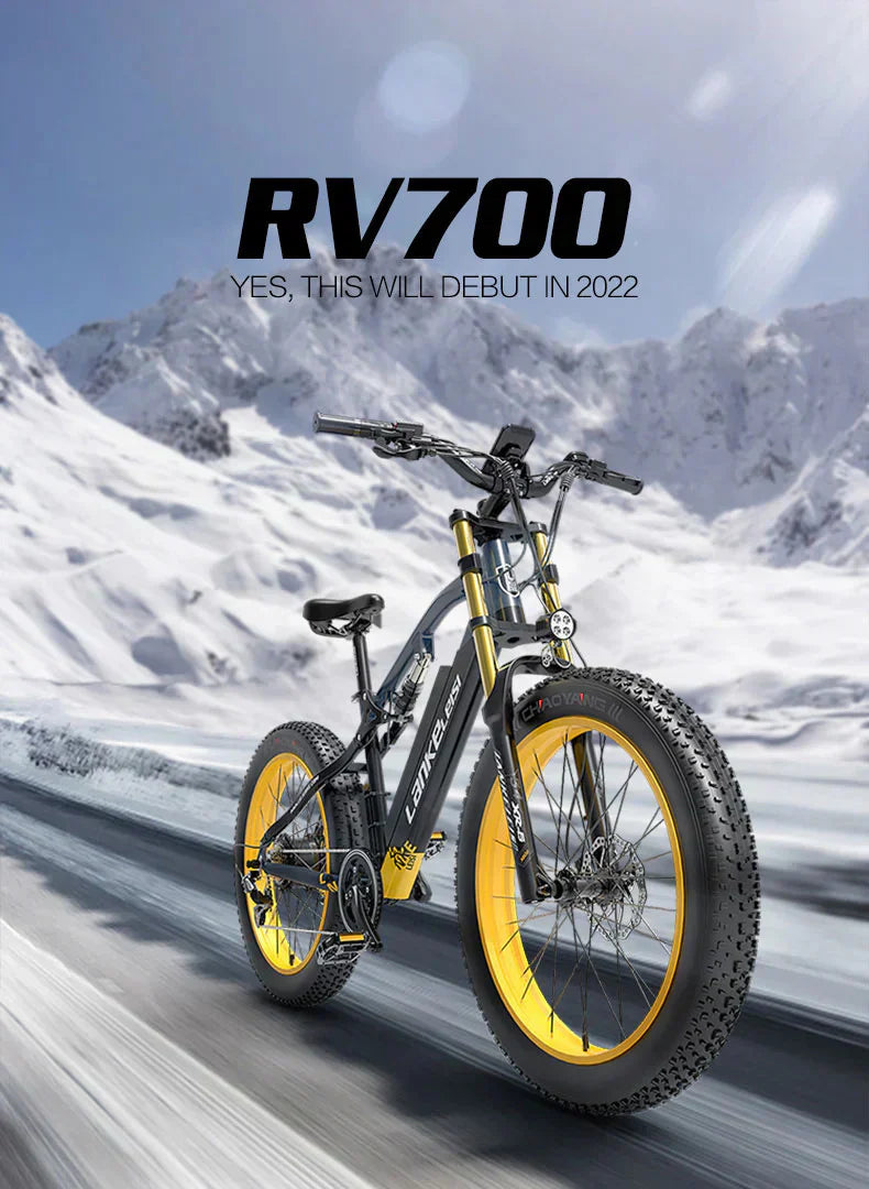 Stid Long Ran LANKELEISI RV700 Explorer: The Ultimate Dual-Motor E-Bike for Long-Ran ...
