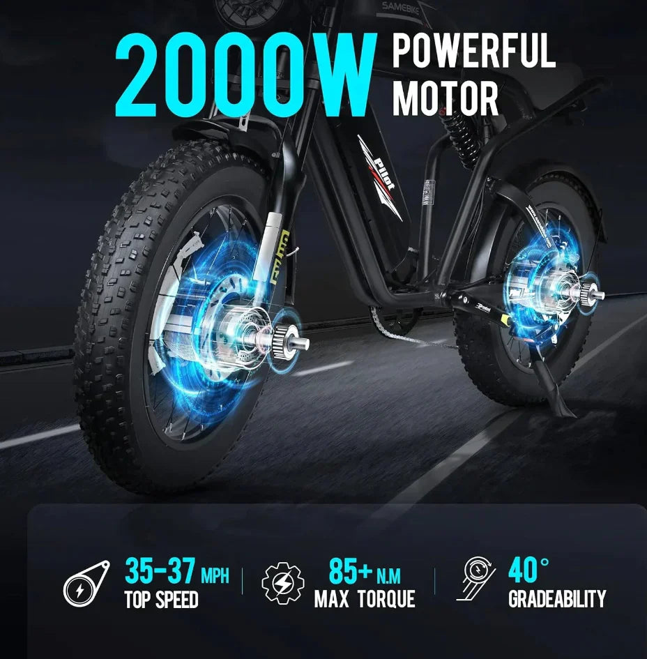 Samebike M20-III: The Ultimate E-Bike for All Riding Styles