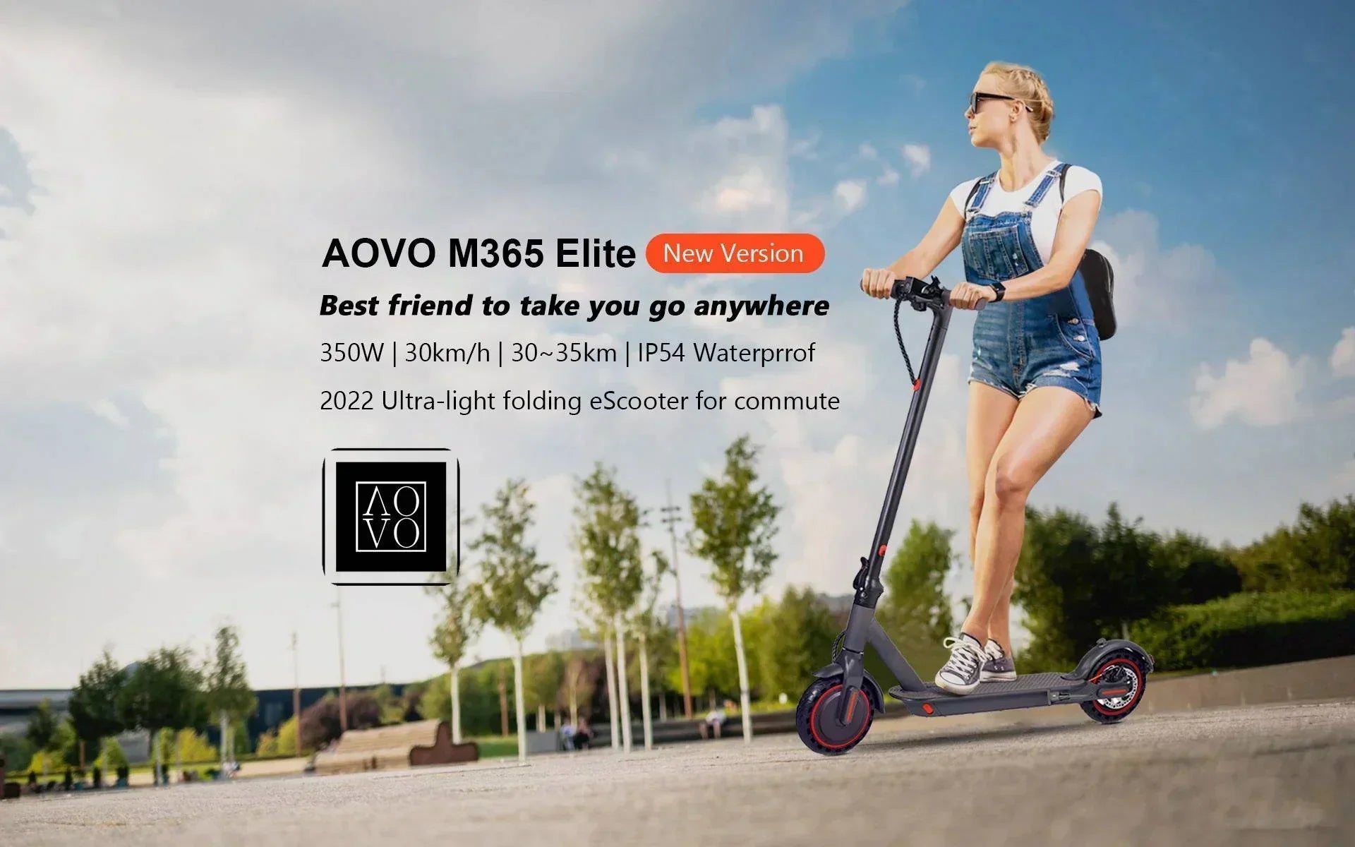 AOVO M365  Electric Scooter: The Smart Urban Commuting Solution