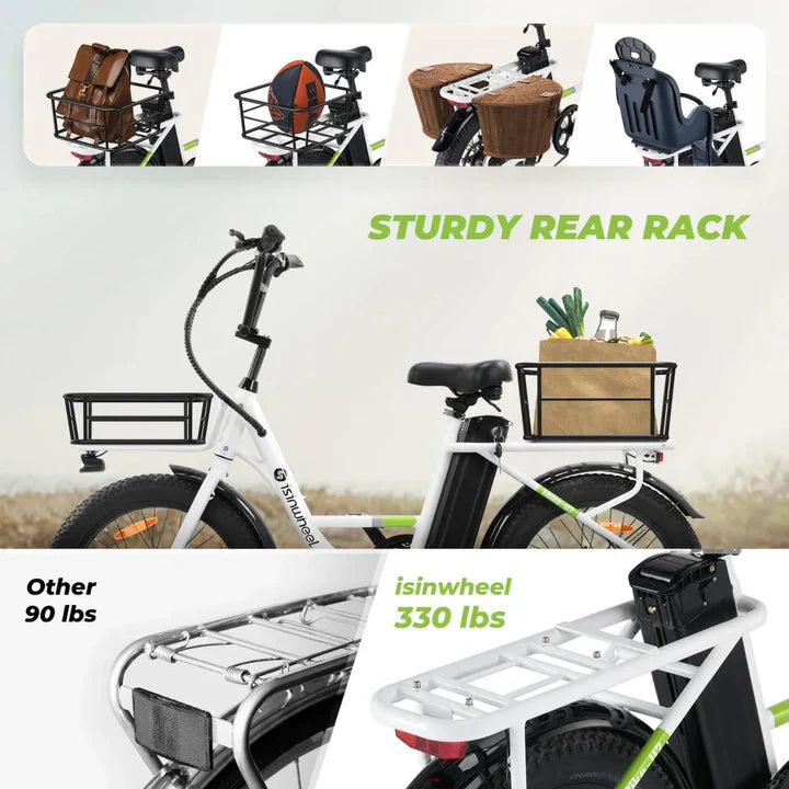 ISINWHEEL U7 Electric Bike: The Smart New Choice for Urban Commuting