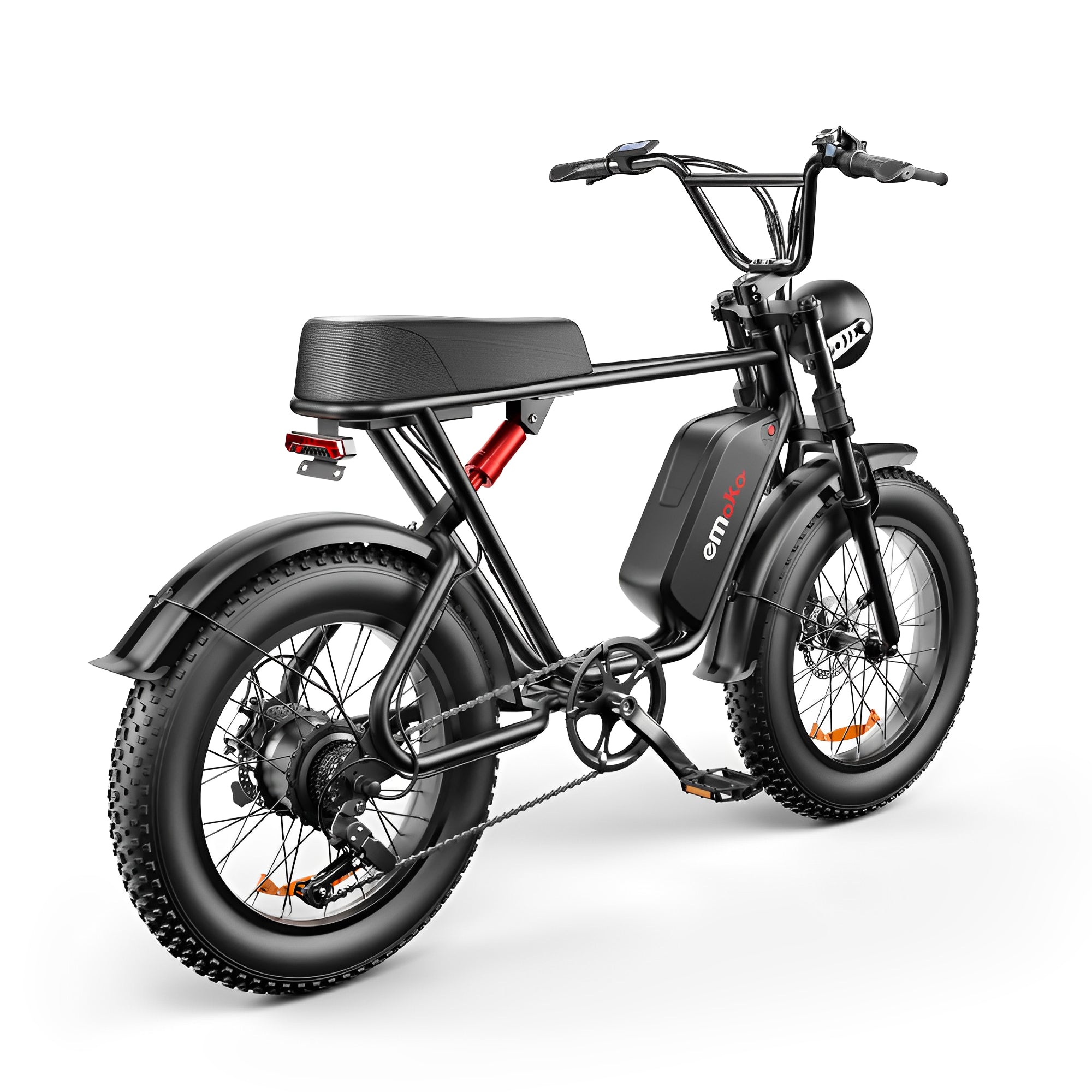 Emoko C91 Fast Ebike 20 Zoll Fat Tire 48V 1000w 20ah Höchstgeschwindigkeit 50KM 80km Langstrecken-Offroad-Elektrofahrrad für Erwachsene