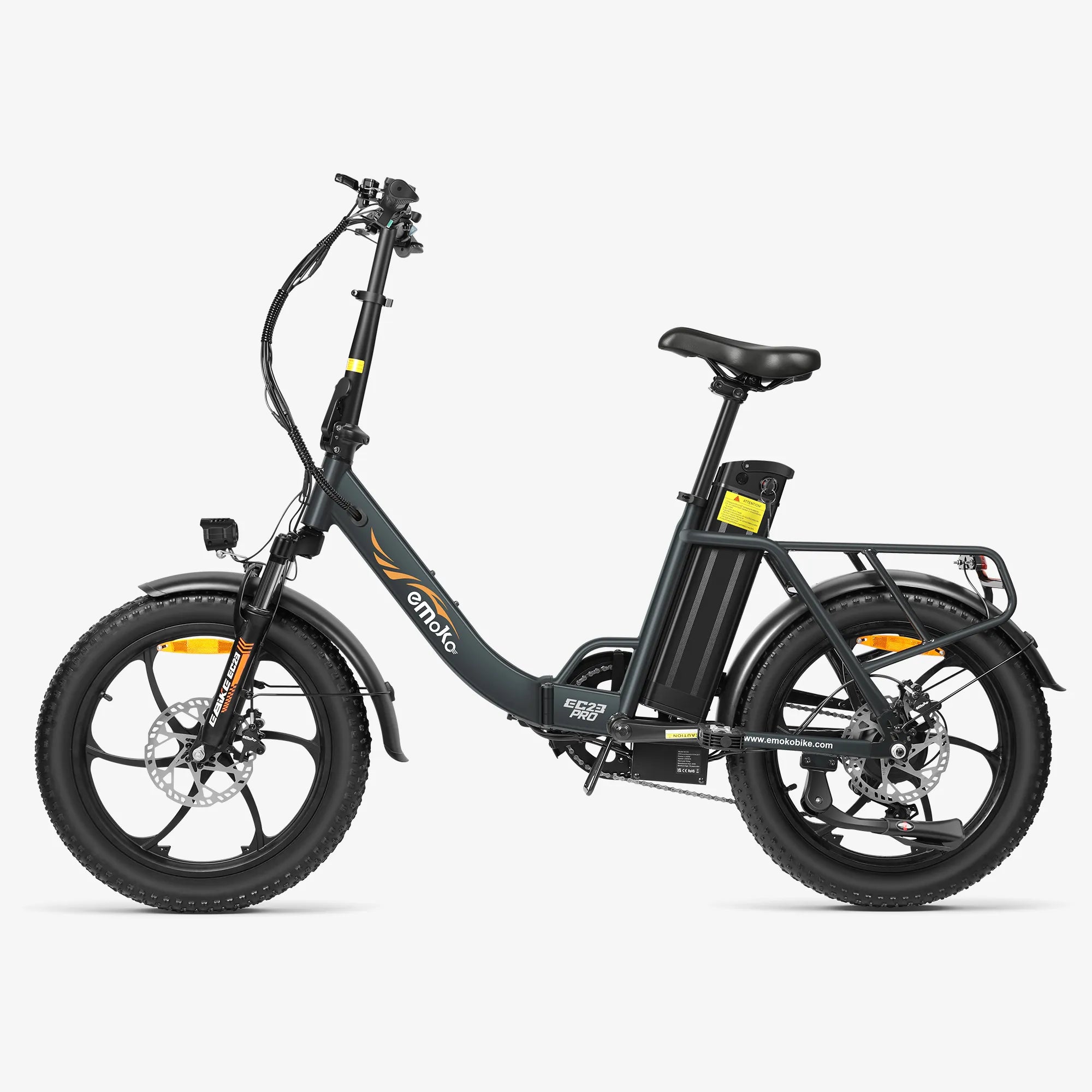 EMOKO EC23 Pro folding electric bike in blue, product view