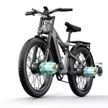 HEZZO SHENGMILO S600 E-Bike: 48V Dual Motor Fat Tire Electric Bike for All Terrains