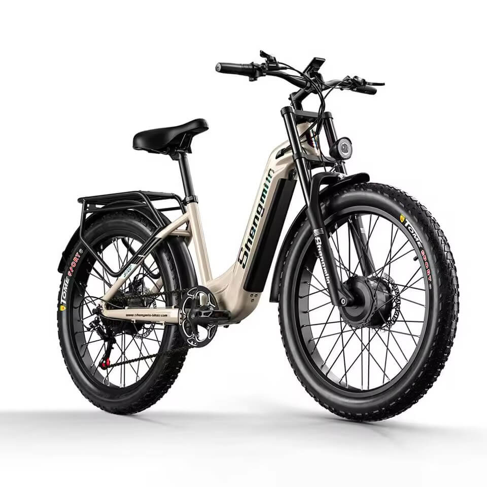 HEZZO SHENGMILO S700 Electric Bike: Powerful 2000W Dual Motor Fat Tire E-Bike