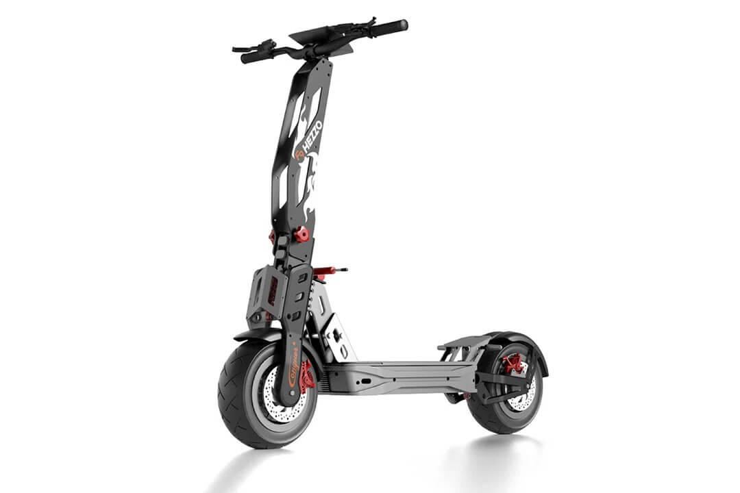 HEZZO F9 NFC Edition with Damping Stabilizer Rod | Folding Electric Bike
