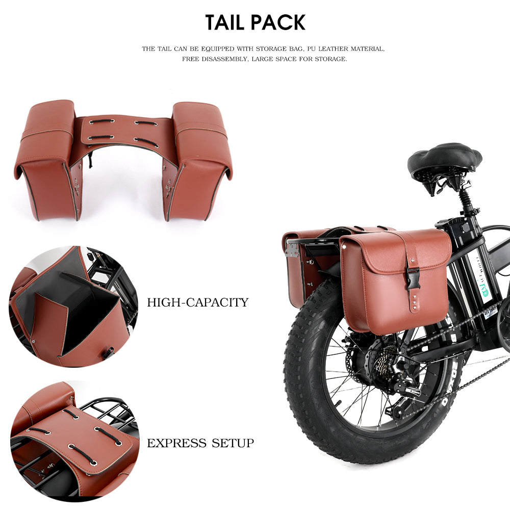 Tail Pack Rear Seat Bag Parts For Electric Bikes