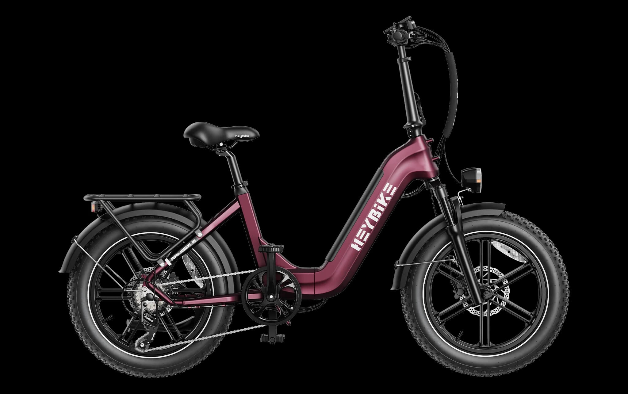 Heybike Ranger S Folding Electric Bike – Powerful, Long-Range, and All-Terrain Adventure Ride