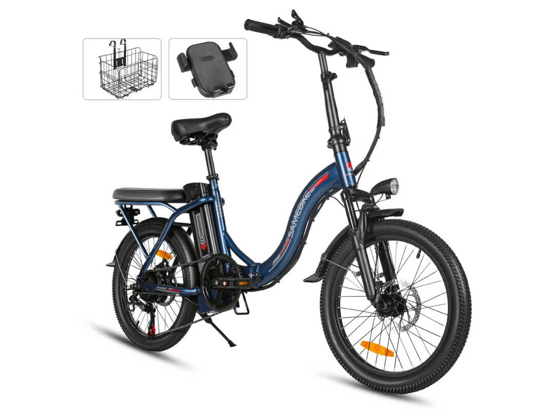 SAMEBIKE CY20 Portable Electric Bike – Compact, Foldable, and Perfect for City Commutes