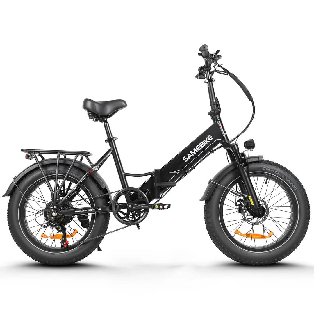 SAMEBIKE LOTDM200-II 750W Folding E-Bike | Step-Through Electric Bike for City & Adventure