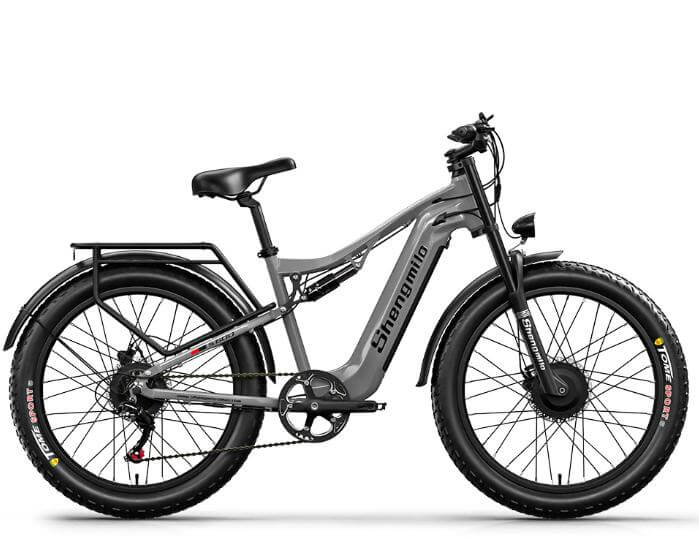 HEZZO SHENGMILO S600 E-Bike: 48V Dual Motor Fat Tire Electric Bike for All Terrains