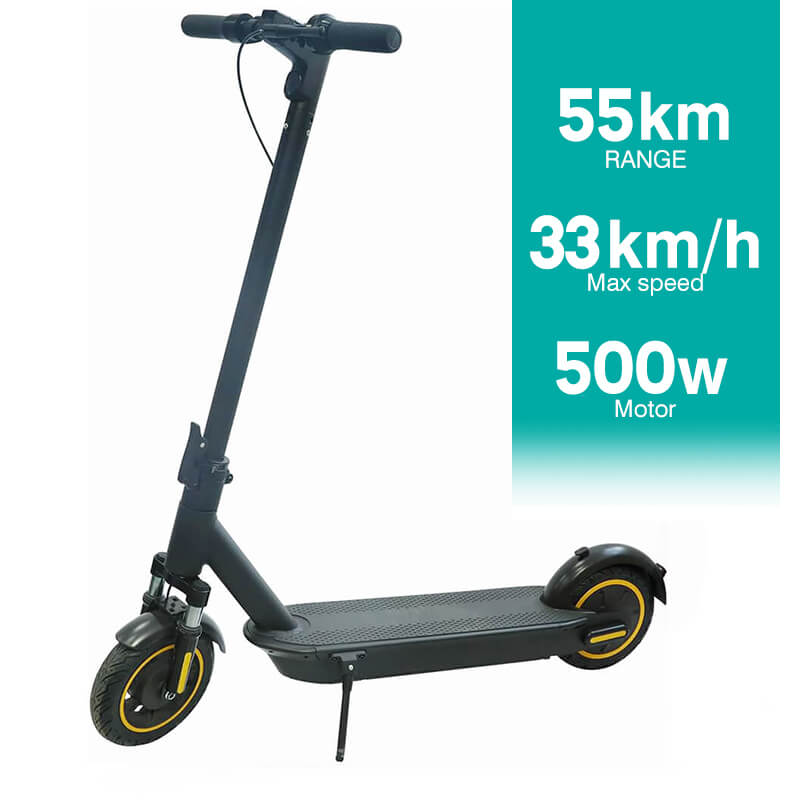HT-T4 MAX Pro Electric Scooter 10 inch MAX 15ah mileage 50-60km 500w max speed 33km/h electric scooter with APP
