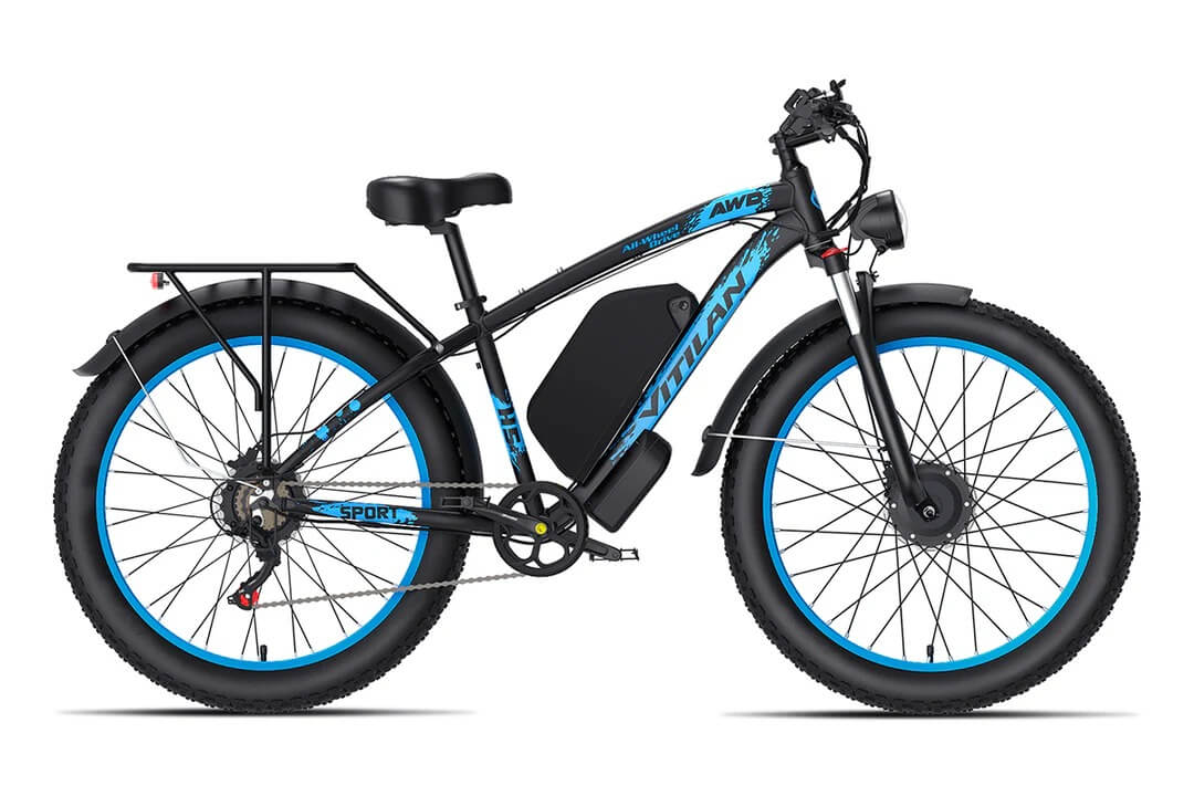 Vitilan H5 Dual Motor Fat Tire Electric Bike | Powerful 2000W Off-Road E-Bike for All Terrains