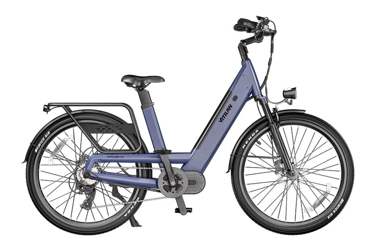 Vitilan L5 Urban Commuter Electric Bike | Powerful, Stylish & Long-Range City Ride
