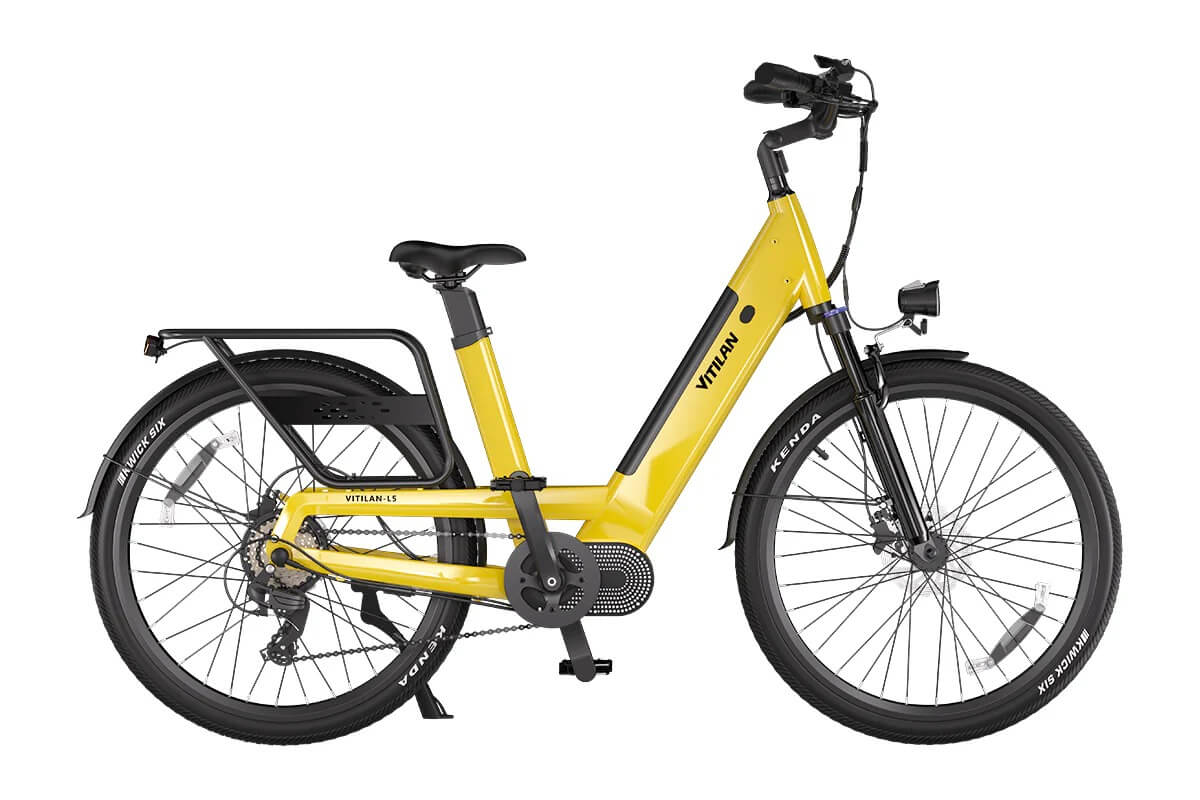 Vitilan L5 Urban Commuter Electric Bike | Powerful, Stylish & Long-Range City Ride