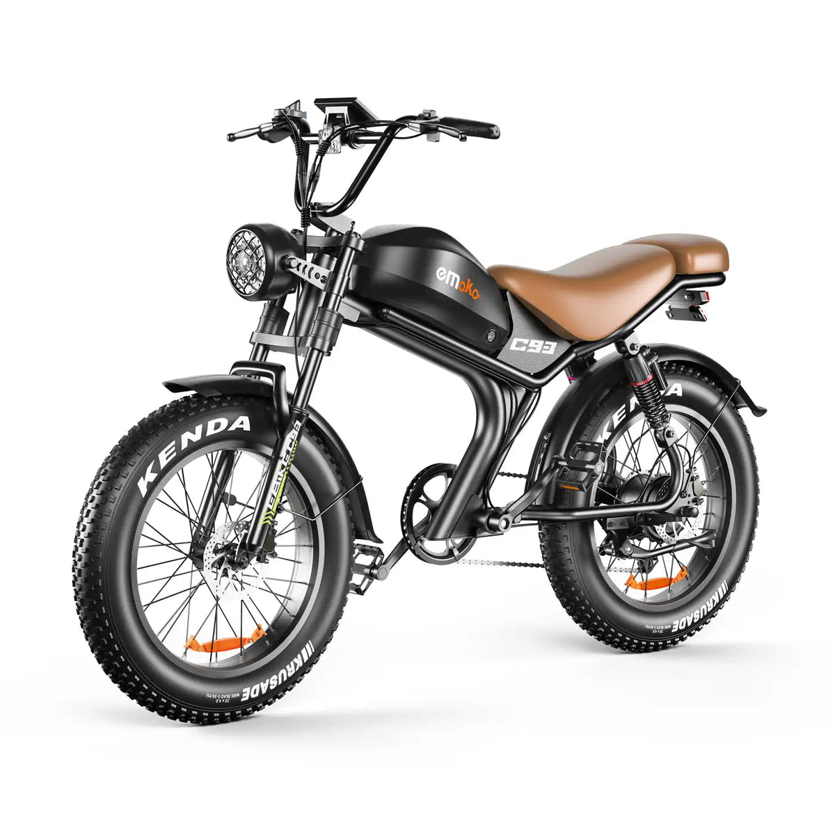 EMOKO C93 moped electric bike product view 4