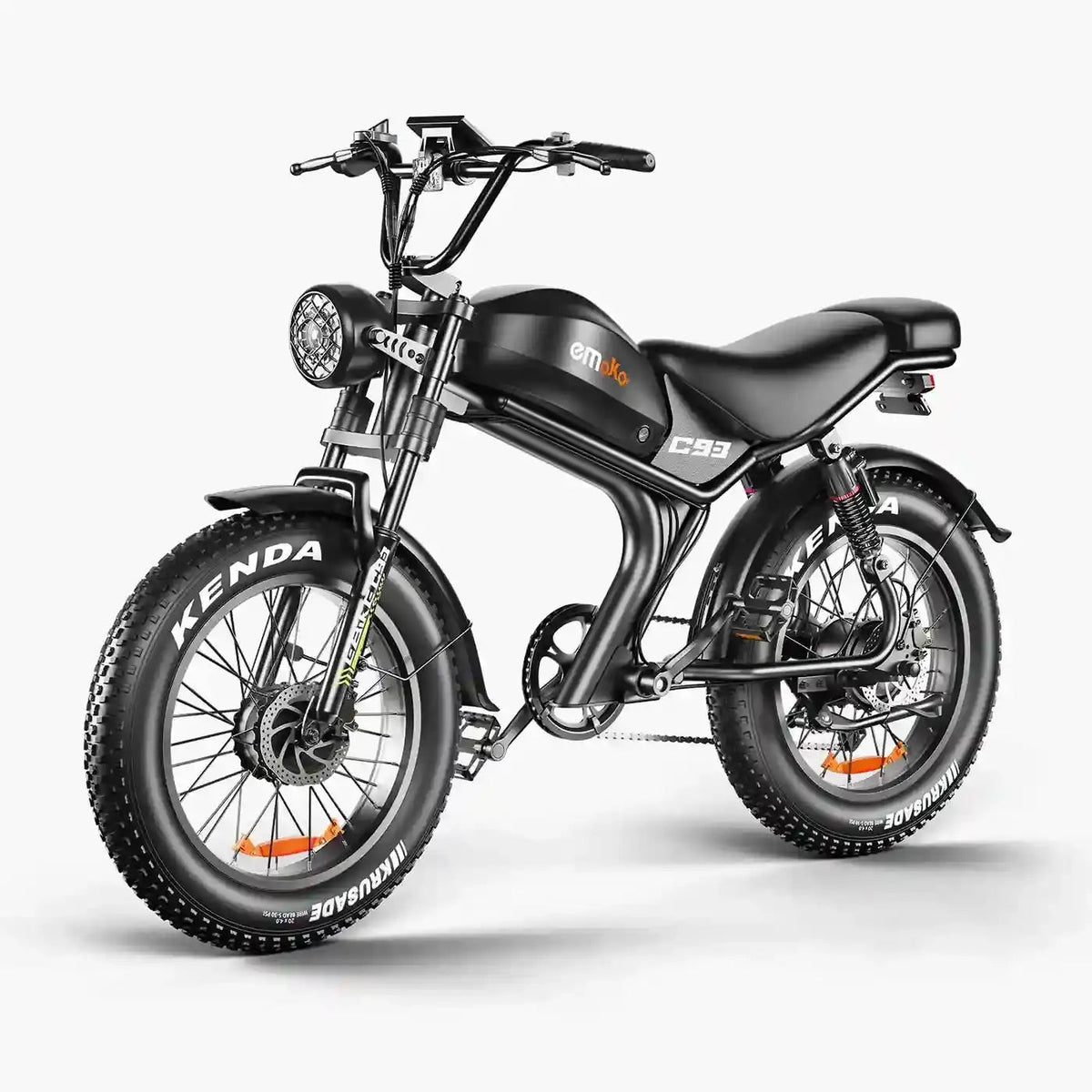 EMOKO C93 dual motor moped-style electric bike