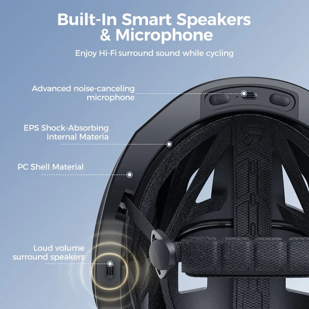 CYCROWN Bluetooth Smart Bike Helmet
