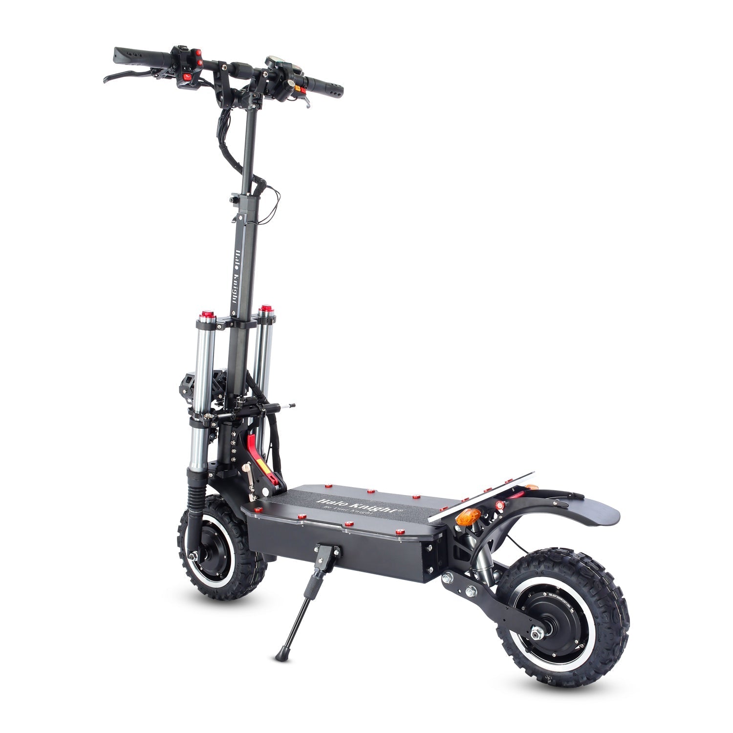 HALO KNIGHT T107 Pro 11" Foldable Electric Scooter 3000 W*2 Dual Motor 60V 38.4 Ah Battery