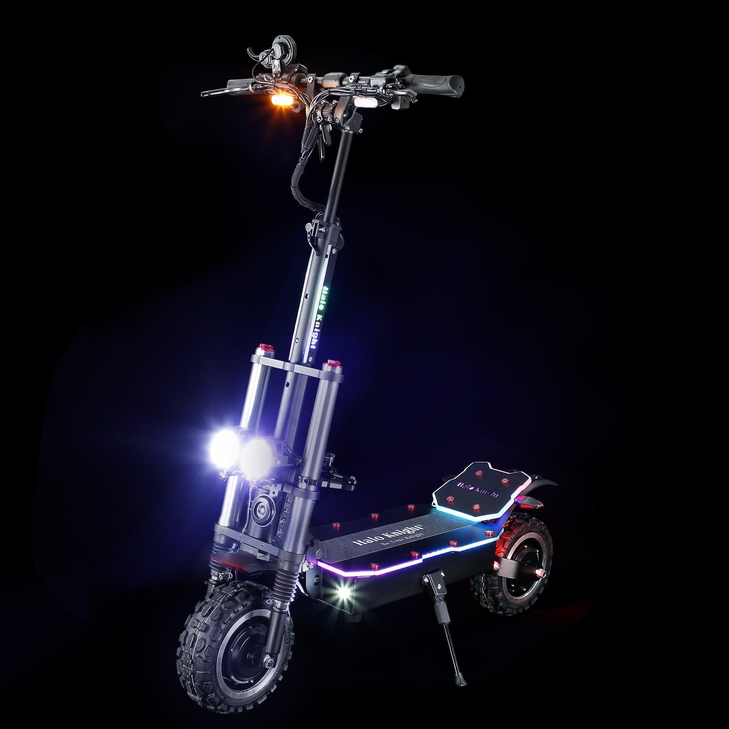 HALO KNIGHT T107 Pro 11" Foldable Electric Scooter 3000 W*2 Dual Motor 60V 38.4 Ah Battery
