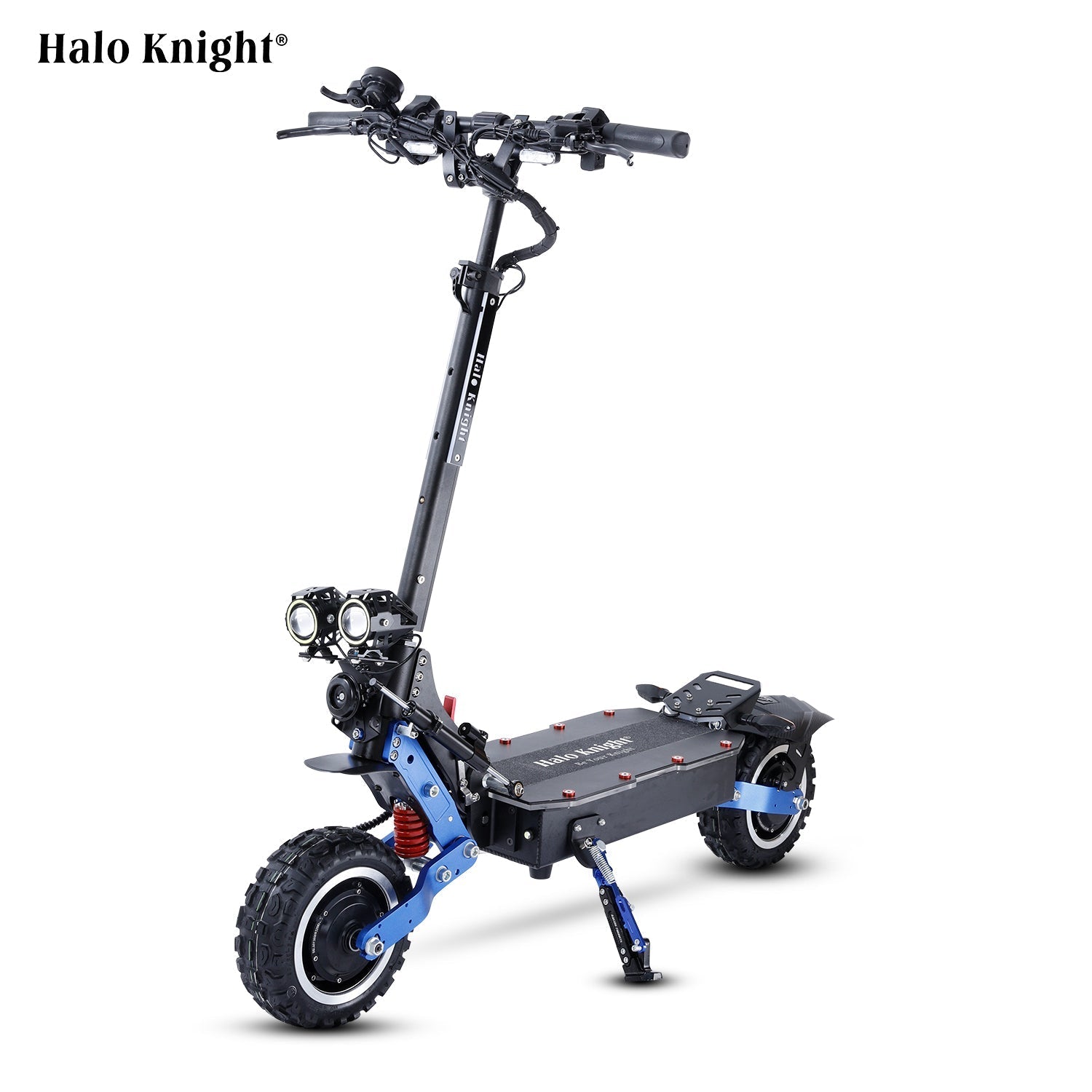 HALO KNIGHT T108 Pro 11" Off-Road Foldable Electric Scooter 2*3000W Motor 60V 38.4Ah Battery