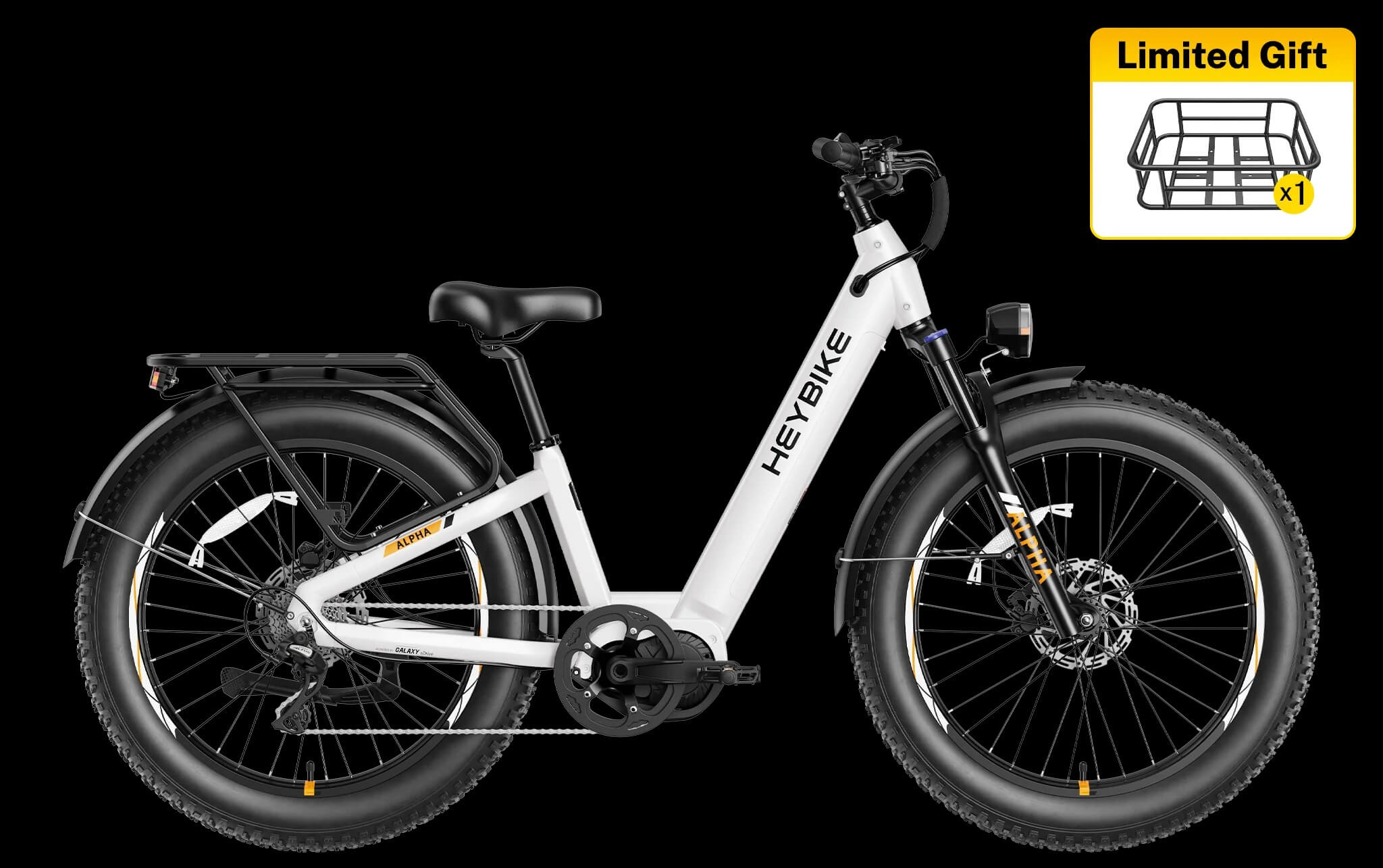 Heybike Alpha Electric Bike – Powerful, Stylish, and Smart Commuter E-Bike for City Riders
