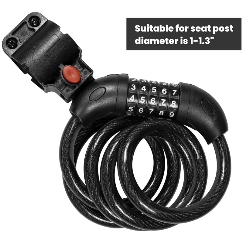 Lock for Electric Bike, Portable for Adults and Teens
