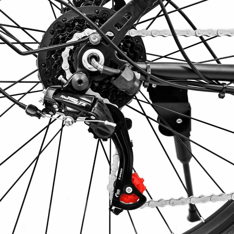 OneSport OT18-2 step-through ebike rear disc brake