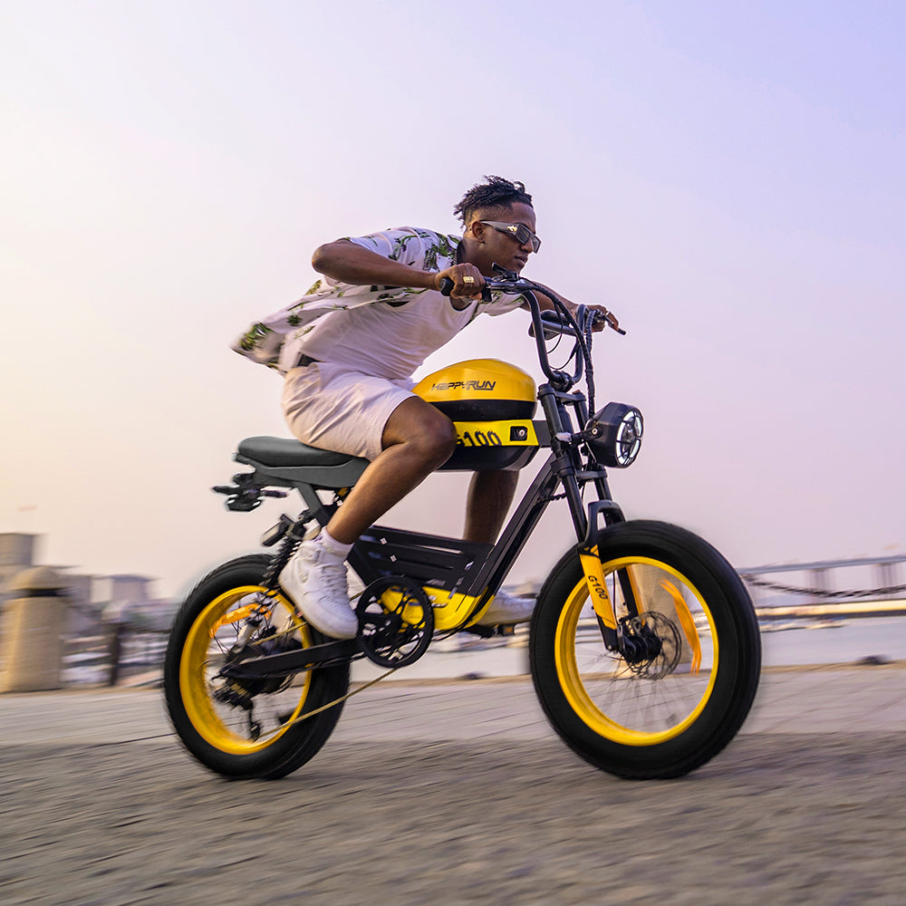 HappyRun G100 Fastest Electric Bikes Long Range 1000w Motorcycle