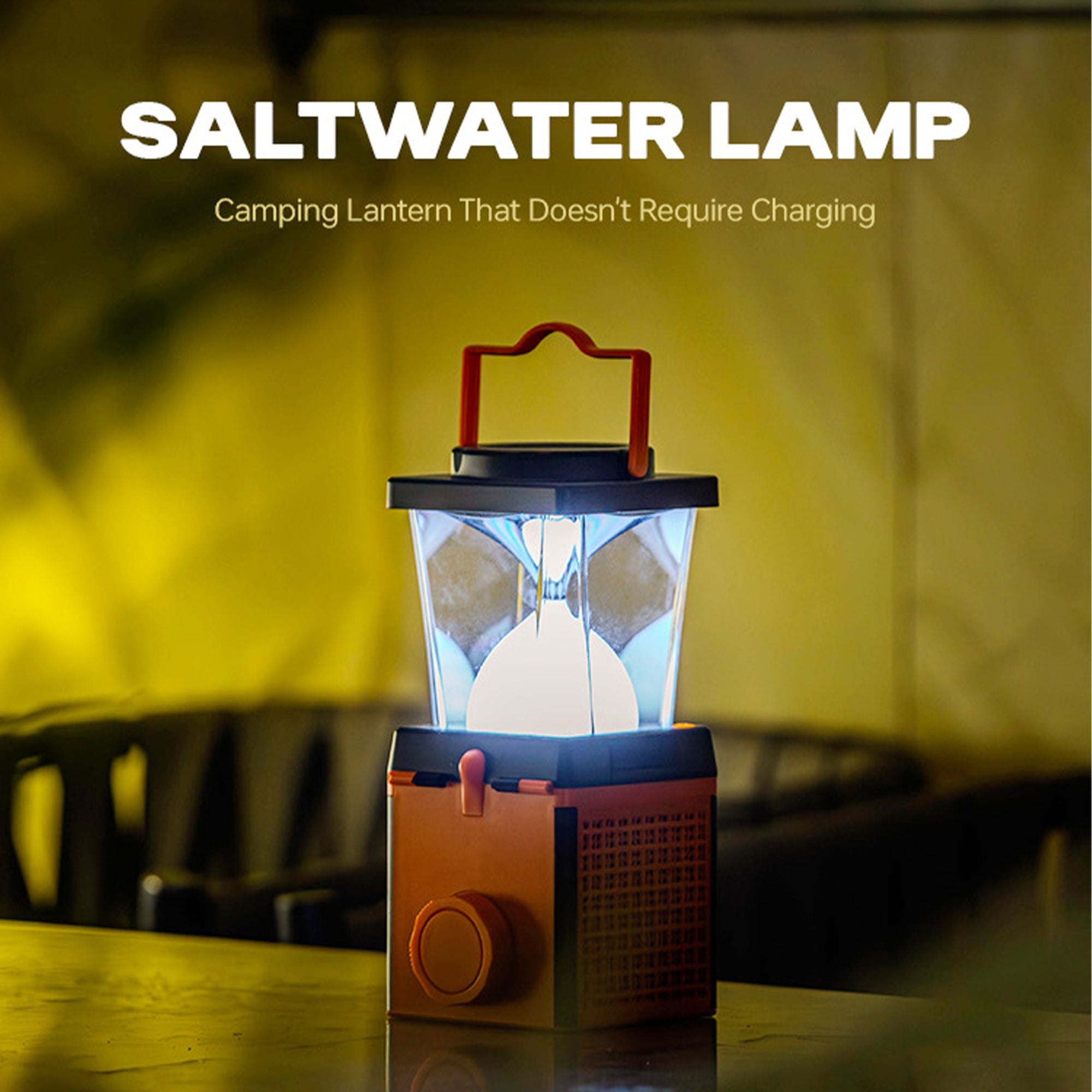 Saltwater Lamp 350Lumen 120h Battery Life