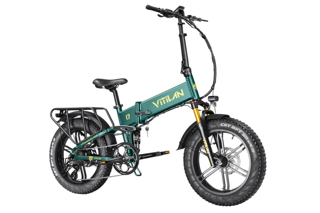 I7Pro Folding Full Suspension Electric Bike – Powerful, Compact, and Comfortable Ride